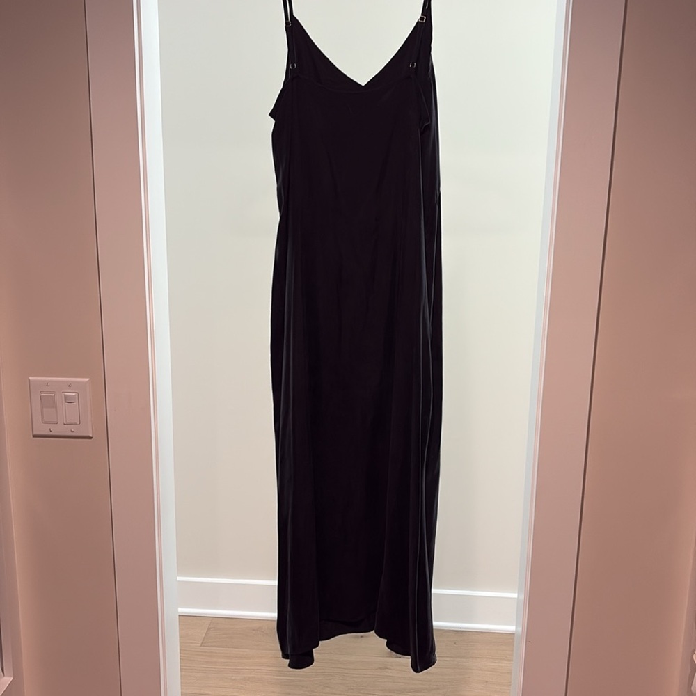 NWOT Jenni Kayne Rio Slip Dress in Black Sz L - Picture 5 of 8